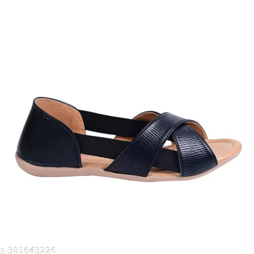 Stylish synthetic open toe bellies - contemporary refined design for casual comfort, ideal for everyday wear (India)