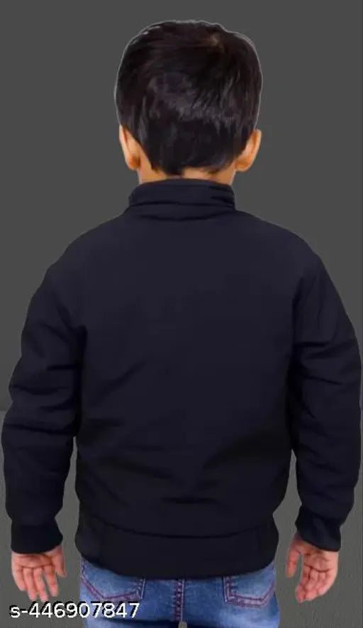 Cute boys jacket with a zipper