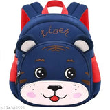 Waterproof tiger design polyester net mini backpack for kids, spacious and waterproof school bag with adjustable straps, ideal gift for toddlers