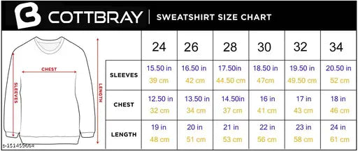 Gold and Rust Cottbray Kids Winter Full Sleeve Printed Sweasthirts (Pack of 2), perfect for boys & girls winter wear. Comfortable polycotton fabric with long sleeves