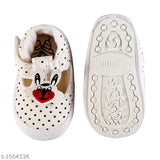 Trendy boys multicolored bootie with cartoon animal print