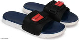 Blue canvas and PVC kids flip flops by Bersache, perfect for daily wear and home washable. Breathable design with air cushion outsoles for comfort and shock absorption. Available in various sizes for ages 4-12 years. Made in India
