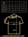 Oversized men's cotton blend t-shirt, biowashed, printed design, gender neutral, high quality DTF printing - Made in India