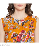 Women's printed net jumpsuit in crepe fabric, ideal for college, dates, business. High-quality polycrepe material with awesome fitting, made by Etraana