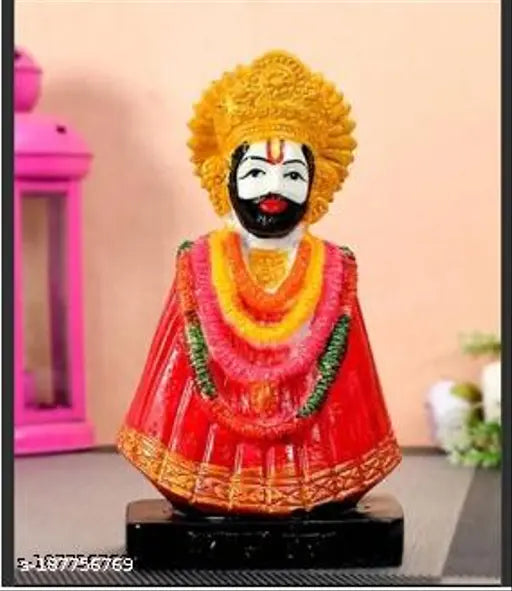 Poly resin Lord Shyam Dev idol for temple home decor, spiritual worship figure from SCULPTO MANIA