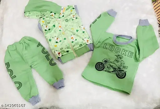 3 piece unisex baby boy and girl sweater