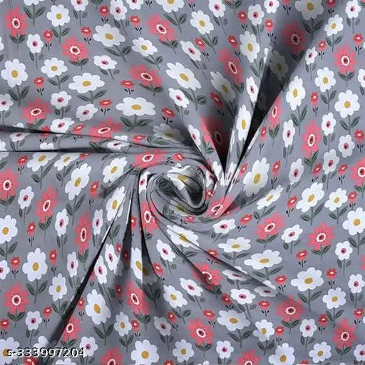 Glace Cotton floral double bedsheet (72x78 inches with 6-inch mattress), ideal for summer, includes 2 pillow covers, machine washable, made in India