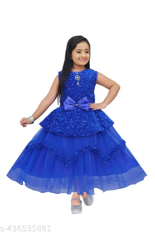 Velvet and net fancy frock for kids, embellished sequin dress perfect for parties, casual outdoor events, or daily wear