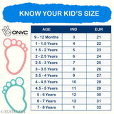 Crocodile-print EVA sliders with back support and adjustable strap (unisex), vibrant kids footwear for healthy development