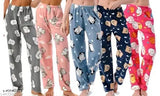 Lightweight woolen pajamas for women, fit for 2632 inches waist, light weight warm, without pocket combo of 2 pcs