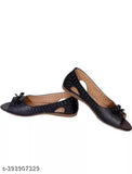 Synthetic perforated bellies, comfortable ethnic sandals for women & girls (Pack of 2), attractive Indian designs