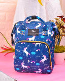 Polyester net diaper bag for kids and mothers travel, free size, adjustable hands-free design, made in India