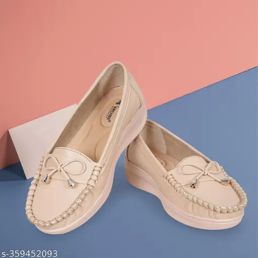 Synthetic leather Archer loafers for women & girls, trendy and premium footwear in vibrant colors