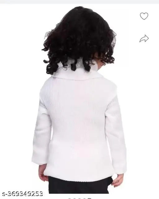 Cozy Wool High Neck Sweaters for Kids (Pack of 2): Solid, long-sleeve turtlenecks suitable for girls and boys aged 0-3 years to 2-3 years. Made in India