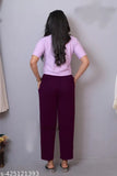 Solid lycra Anker trouser for western wear, available in sizes S-3XL. Made in India." (109 characters)