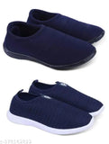 Canvas slip-on casual shoes for women, solid design, size options: IND-6, IND-8 (made in India)