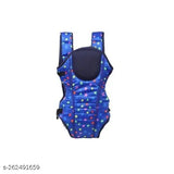 Lil Sprouts printed baby carrier bag, adjustable 3-in-1 ergonomic sling in polyester net, for infant child and mother travel (0 to 2 years). Padded shoulder straps & lumbar support for comfortable fit. Machine washable. Made in India