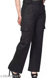 Cotton blend self-design fancy pants for women, India - size 26, waist 28in, length 36in