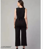 Green cotton blend sleeveless jumpsuit for women, RM FASHION Beautiful Full SlNew PolyCrepe long jumpsuit on hanger