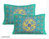 bedsheets cotton combo of 1 bedsheet and 2 pillow cover