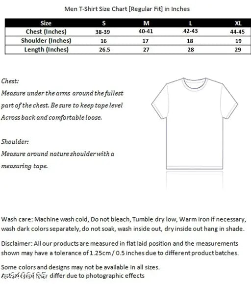 New stylish men's cotton long-sleeved solid t-shirt. S - Chest 38in, Length 26.5in; M - Chest 40in, Length 27in; L - Chest 42in, Length 28in; XL - Chest 44in, Length 29in
