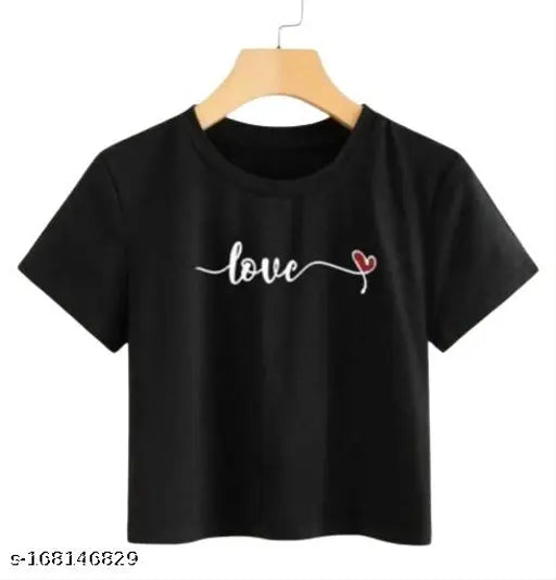 Women's cotton blend printed top with short sleeves, versatile for office and casual wear