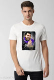 Polyester Ambedkar print T-shirt, Indian Dr. Ambedkar design on short sleeves