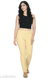 Beige cotton jeggings by PREEGO - Stylish, glamorous women's pants for work and play, size 28/30/32/34, made in India