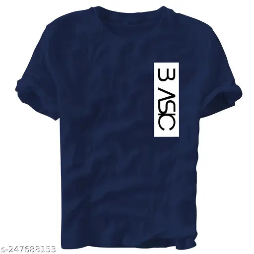 Latest cotton printed half sleeve t-shirt, regular fit premium casual wear, round neck, India origin