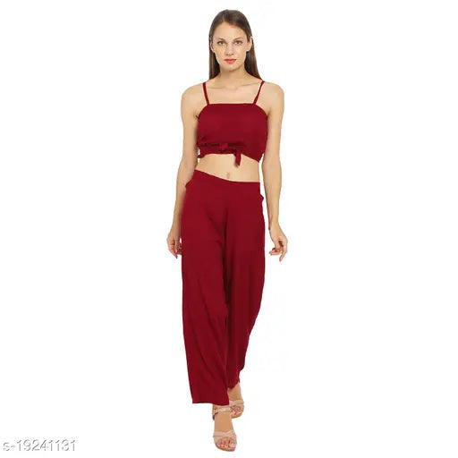 Stylemyth women's rayon solid jumpsuit, Indian-made fashion piece in solid color