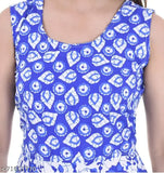 Stylish cotton midi dress, free size, mandala print, for every occasion - elevate your fashionable attire