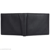 Genuine leather, RFID solid men's wallet for enhanced style and security (11cm x 9cm)