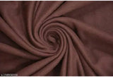 Brown, lightweight polar fleece single bed blanket (152 x 228 cm), VORDVIGO All Season
