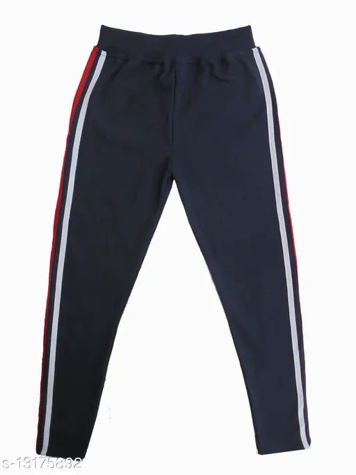 Stylish cotton ankle length yoga pants for girls (pack of 4), solid net, free size (30in waist, 36in length, 30in hip)