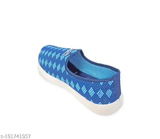 Eva printed net daily wear walking shoes for women and girls, bellies shoes from Shri Radhey, India