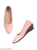 Stylish pink synthetic Fiia women's bellies with buckle fastening - comfortable Aimix sole for everyday wear (India)