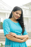 Aakarsha refined blue kameez