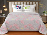 Cotton blend double comforter, reversible microfiber all weather, ac comforter for double bed (India)