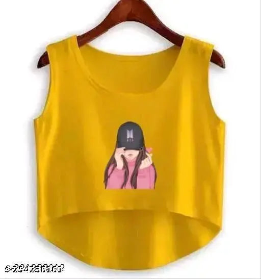 Delux Look Branded premium cotton Sandoo T-shirt, sleeveless, printed net design