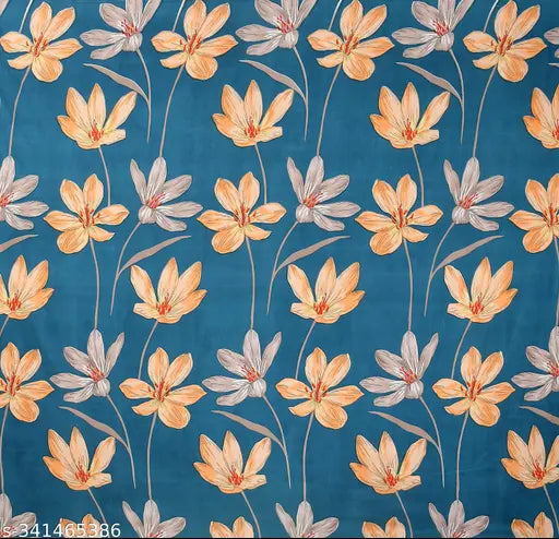 DEVICE branded elastic fitted double bedsheet, cotton blend with floral pattern, deep pocket size 6 inch, ideal for summer, machine washable