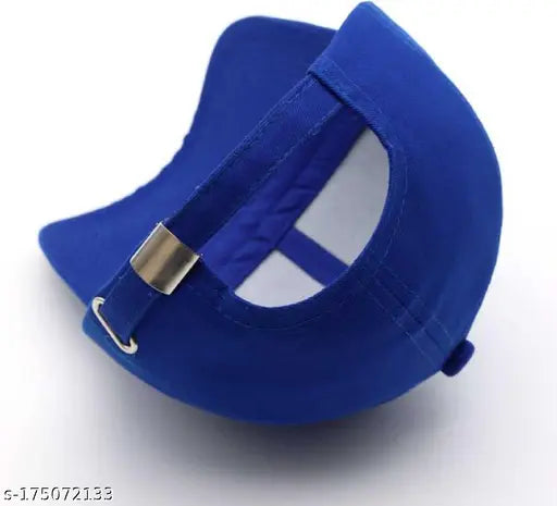 Stylish sporty plain cotton baseball caps with square LED band watches and metal king bracelets (pack of 3), men and boys accessories