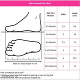 Red velvet embellished EVA kids shoes, casual style for parties (0-4M - 12M)