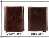 Metal branded card holder & wallet, solid design, free size (L10cm x W10cm), Made in India