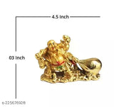 Resin Vastu Shui Laughing Buddha for Wealth & Business (10inch), symbolizing prosperity and success