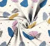 Grey floral single bedsheet, Pure Glace cotton by Anjal for summer, superfine quality with 2 pillow covers