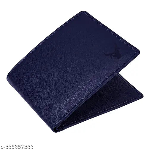 Buffhide genuine leather men's gift hamper with RFID protection, 2-compartment wallet, free size (11cm x 9cm)