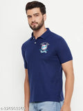 Men's cotton blend golf t-shirt, short sleeves, printed design, M-XXXL sizes