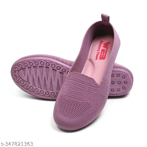 Indian-made, high quality mesh bellies for women & girls - comfortable, skin-friendly, durable loafers