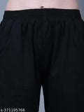 Women's black jogger pants