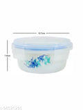 Opalware storage container with lid, set of 4 pieces